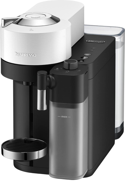 Кавоварка капсульна Delonghi Nespresso Vertuo Lattissima ENV 300.W Біла - зображення 2
