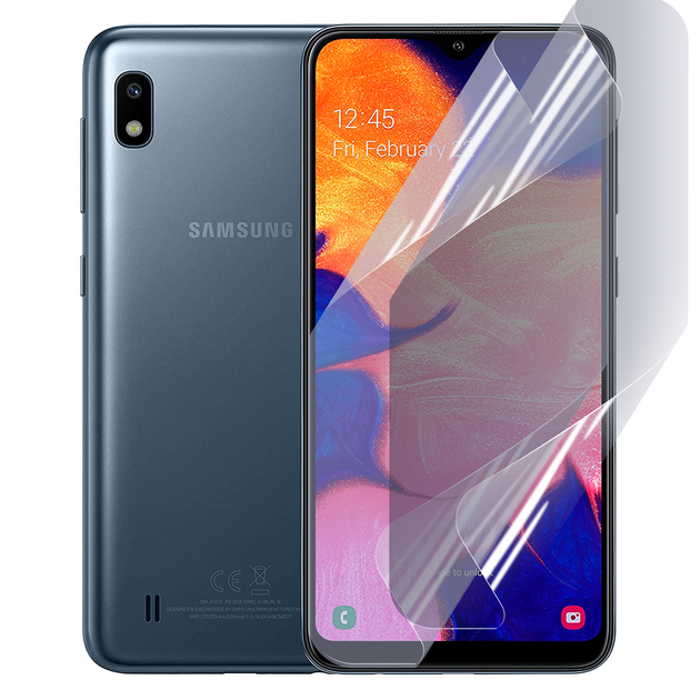 Антишпион приватная плёнка гидрогелевая для смартфона Samsung Galaxy A10 (SM-A105F) противоударная прозрачная - Фото 1 Антишпион приватная плёнка гидрогелевая для смартфона Samsung Galaxy A10 (SM-A105F) противоударная прозрачная - изображение 1