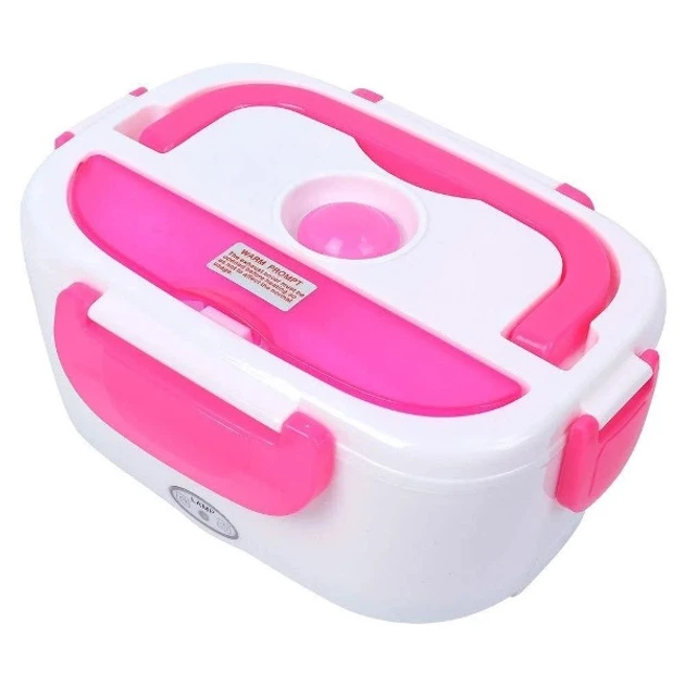 Автомобильный Lunch Heater Box 12V ланч-бокс с подогревом — горячая еда всегда с собой Розовый MX-11822C - Фото 3 Автомобильный Lunch Heater Box 12V ланч-бокс с подогревом — горячая еда всегда с собой Розовый MX-11822C - изображение 3