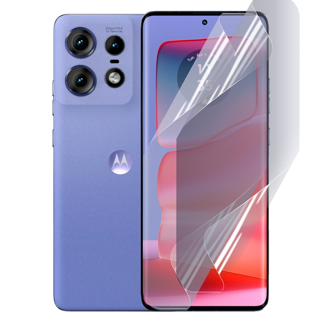 Антишпион приватная плёнка гидрогелевая для смартфона Motorola Edge противоударная прозрачная - Фото 1 Антишпион приватная плёнка гидрогелевая для смартфона Motorola Edge противоударная прозрачная - изображение 1