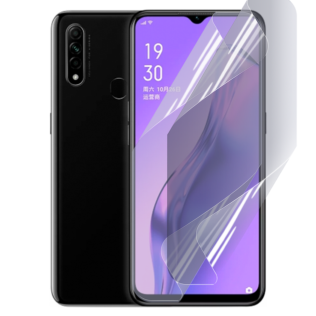 Антишпигун приватна плівка гідрогелева для смартфона Oppo F15 протиударна прозора - Фото 1 Антишпигун приватна плівка гідрогелева для смартфона Oppo F15 протиударна прозора - зображення 1