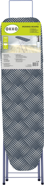 Deska do prasowania Okko 16030Z 104 x 30 cm Szara (7640114031311) - obraz 4