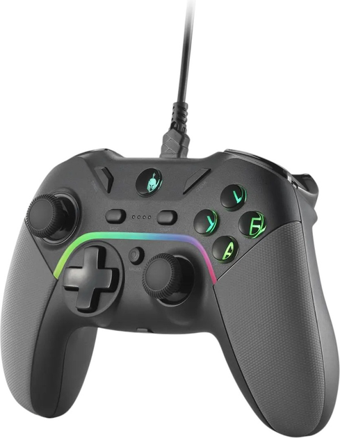 Kontroler przewodowy Spartan Gear Pelekys Black (SGWPC01B) - obraz 2