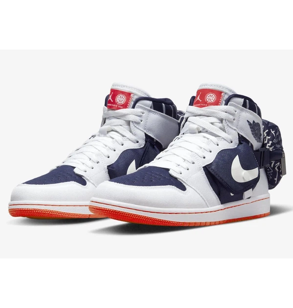 Кроссовки мужские Jordan The Air Jordan 1 Stash “Quai 54” 41 Комбінований DV1717-100 - Фото 7 Кроссовки мужские Jordan The Air Jordan 1 Stash “Quai 54” 41 Комбінований DV1717-100 - изображение 7