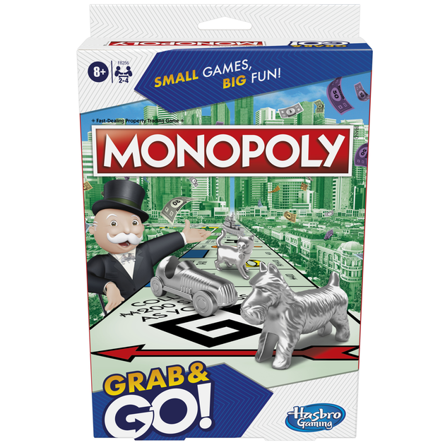 Gra planszowa Hasbro podróżna Monopoly (F8256) - obraz 2