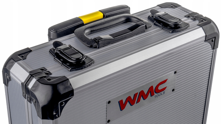 Набір інструментів WMC TOOLS дорожній кейс 1/4'', 1/2'' 6-гранні, 186 предметів (WT-WMC186-3) - зображення 7