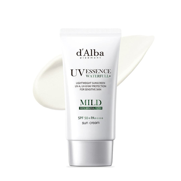 Крем солнцезащитный d'Alba Waterfull Mild Sunscreen SPF 50+PA+++ 50 мл - изображение 6