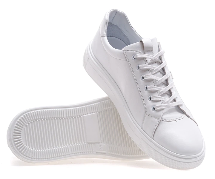 Кеди чоловічі IKOS 210-22/WHITE LEATHER 40 Білий - зображення 4