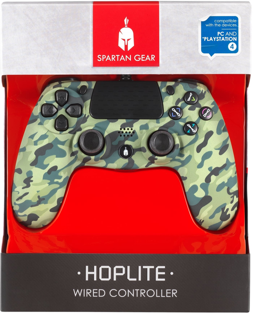 Kontroler przewodowy Spartan Gear Hoplite Green Camo (SGWPCPS401C) - obraz 3