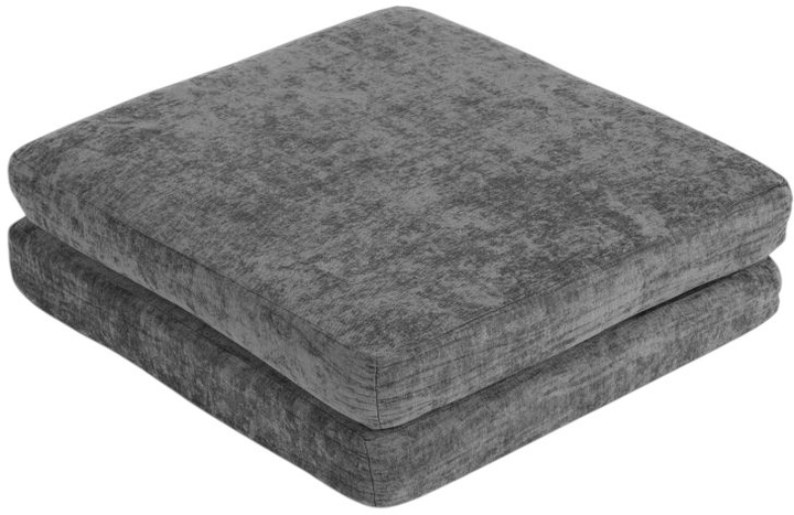 Sofa modułowa EcoToys dla dzieci duża 2-osobowa DIY 10 miękkich poduch tkanina szenilowa Szara (5905817007530) - obraz 5