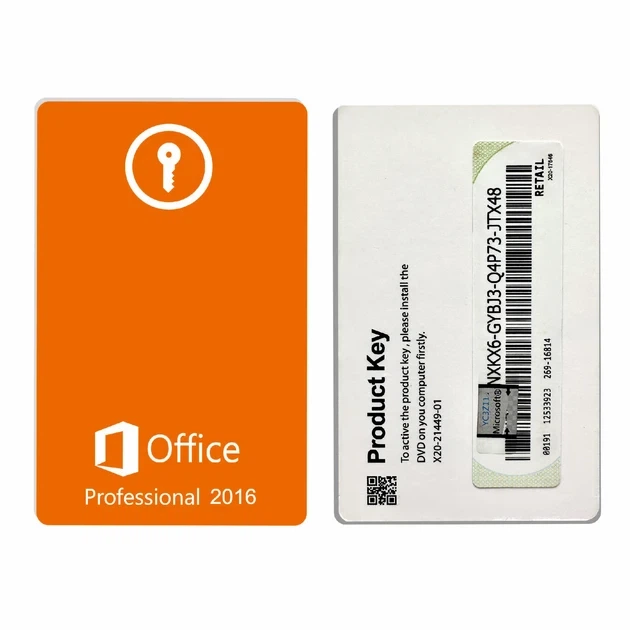 Office 2016 Professional Plus ключ-карта new для 1 ПК (SKU-269