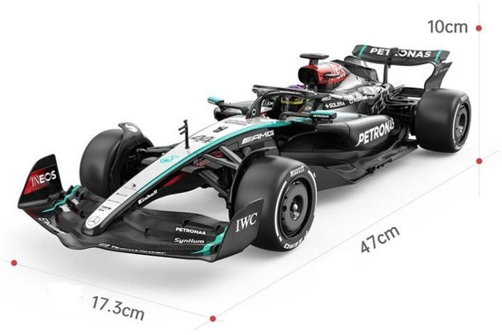 Машинка на радіоуправлінні Rastar Mercedes AMG F1 W15 E R/C (6930751324749) - зображення 6
