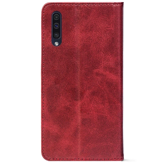 Чохол-книжка Crazy Horse Clasic для Samsung Galaxy A50 (A505) Red Wine (Strong) (67578) - изображение 3