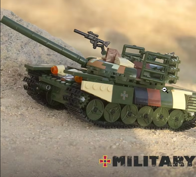 Детский конструктор XingBao военный танк ВСУ с защитной решёткой на башне из пластика 422 детали размером 16 на 10 на 8 см для детей от 6 лет (AW-1001) - Фото 9 Детский конструктор XingBao военный танк ВСУ с защитной решёткой на башне из пластика 422 детали размером 16 на 10 на 8 см для детей от 6 лет (AW-1001) - изображение 9