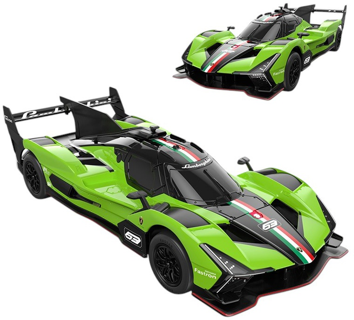 Машинка на радіоуправлінні Rastar Lamborghini SC63 LMDH R/C (6930751324565) - зображення 3