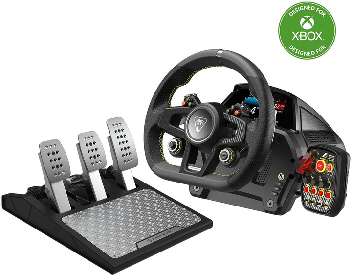 Kierownica przewodowa Turtle Beach VelocityOne Race Wheel & Pedal System Black (TBS-0726-05) - obraz 1