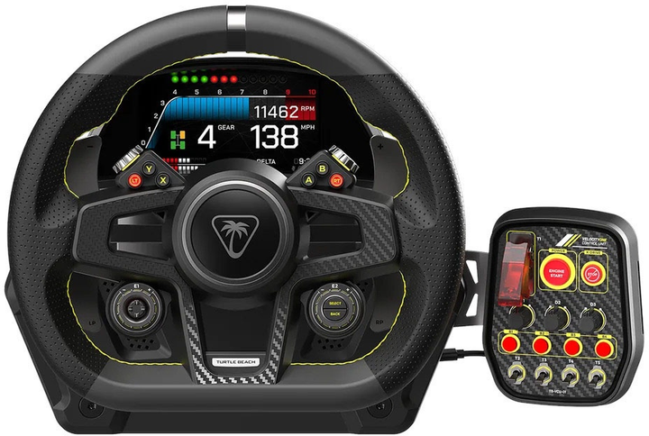 Kierownica przewodowa Turtle Beach VelocityOne Race Wheel & Pedal System Black (TBS-0726-05) - obraz 2