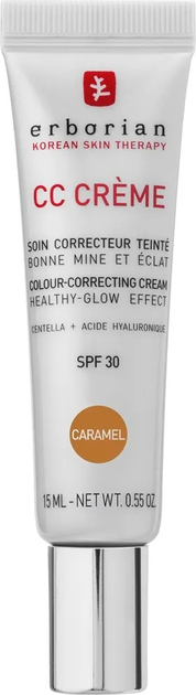 СС-крем коригуючий Erborian Soin Correcteur Teinte SPF 30 Caramel 15 мл (8809255786606) - зображення 2