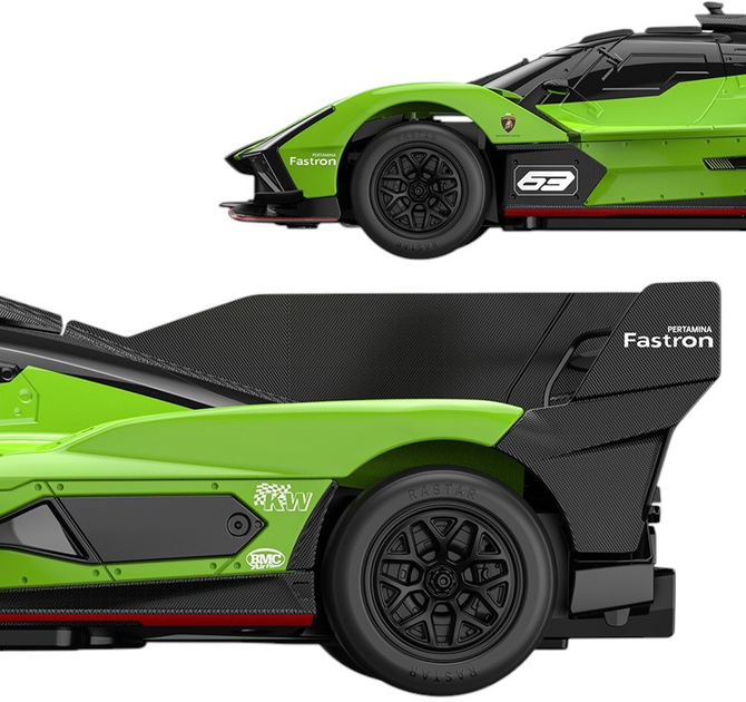 Машинка на радіоуправлінні Rastar Lamborghini SC63 LMDH R/C (6930751324688) - зображення 5