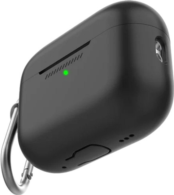 Etui KeyBudz Elevate Series Keychain do AirPods Pro 2 Black (APP2_S8_BLK) - obraz 3