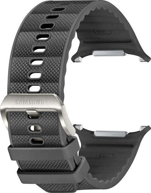 Ремінець Samsung PeakForm Band для Samsung Galaxy Watch 7 Ultra Dark Gray (ET-SBL70MBEGEU) - зображення 3