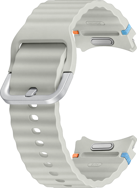 Ремінець Samsung Sport Band (S/M) для Samsung Galaxy Watch 7 Silver (ET-SNL30SSEGEU) - зображення 3