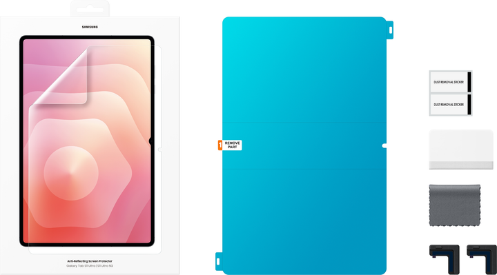 Захисна плівка Samsung Anti-Reflecting Screen Protector для Samsung Galaxy Tab S11 Ultra (EF-UX930CTEGWW) - зображення 3