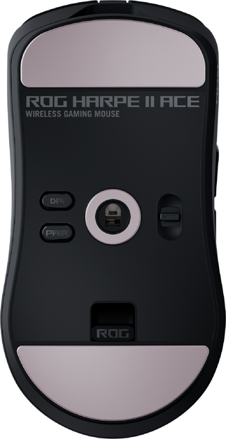 Миша ASUS ROG Harpe II Ace Bluetooth/Wireless/USB Black (90MP0490-BMUA00) - зображення 4