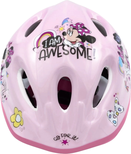 Kask rowerowy Disney Minnie Go for It 52-56 cm Różowy (5902308590847) - obraz 5