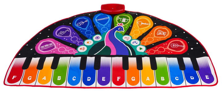 Mata muzyczna ze światłem i dźwiękiem Paw (5903864980110) - obraz 4