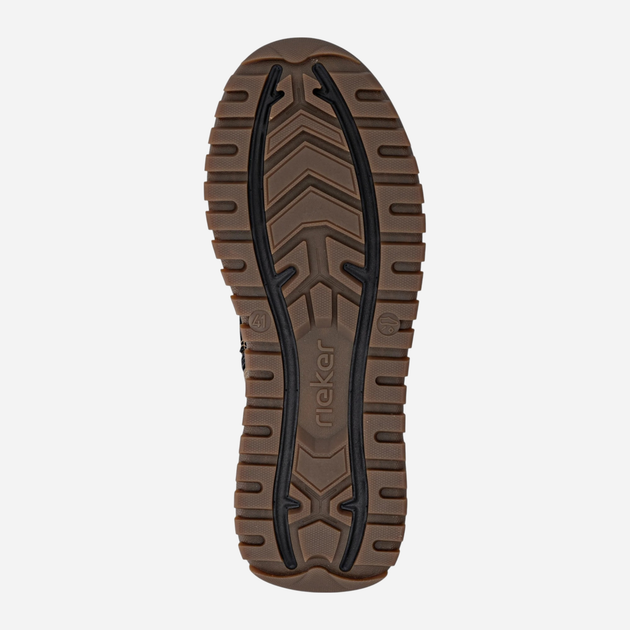 Sneakersy męskie Rieker U1571-20 41 (7.5UK) Brązowe (4061811464647) - obraz 10