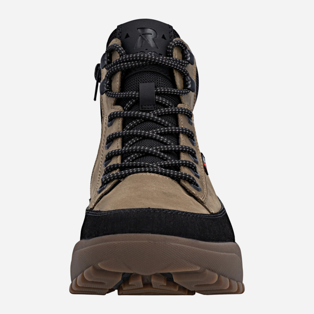 Sneakersy męskie Rieker U1571-20 42 (8UK) Brązowe (4061811464654) - obraz 8
