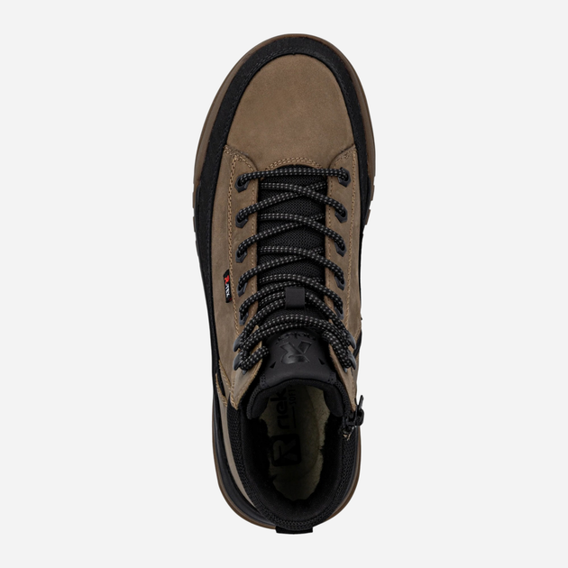 Sneakersy męskie Rieker U1571-20 42 (8UK) Brązowe (4061811464654) - obraz 9