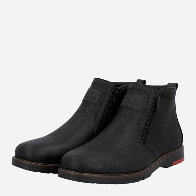 Чоловічі черевики Rieker 10553-00 42 (8UK) Чорні (4061811497003) - зображення 6