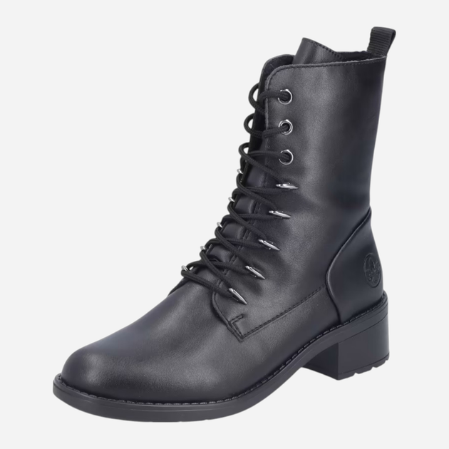 Жіночі черевики низькі Rieker 75430-00 40 (6.5UK) Чорні (4061811857777) - зображення 2
