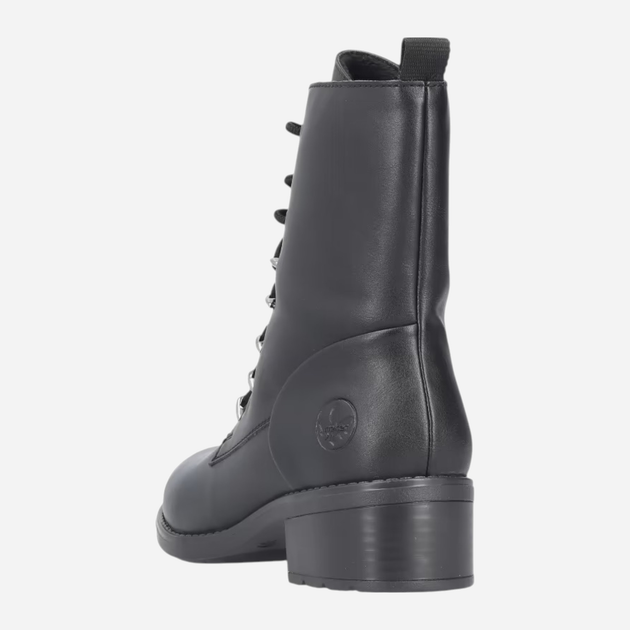 Жіночі черевики низькі Rieker 75430-00 40 (6.5UK) Чорні (4061811857777) - зображення 4