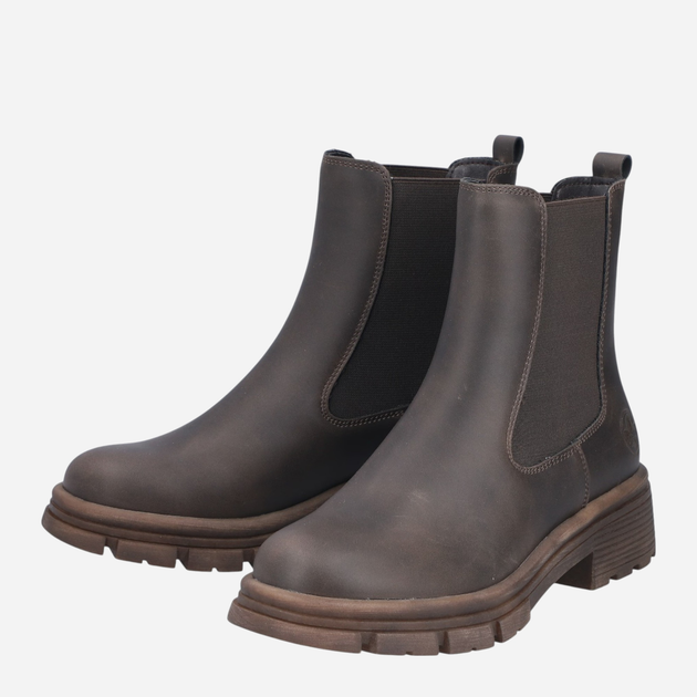 Жіночі черевики низькі Rieker 91480-25 41 (7.5UK) Коричневі (4061811531936) - зображення 3