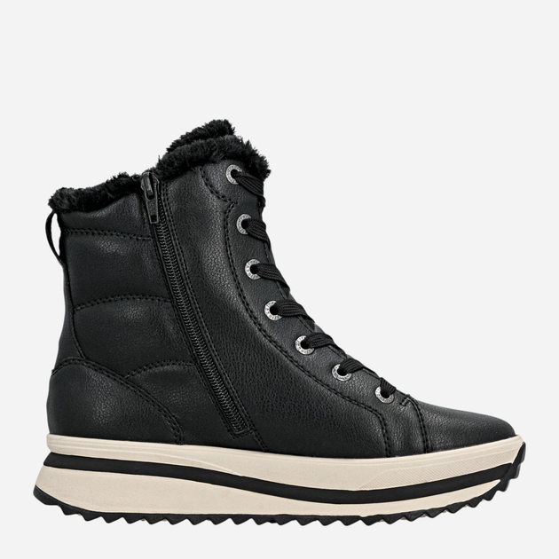 Жіночі черевики низькі Rieker W3872-00 38 (5UK) Чорні (4061811460052) - зображення 4