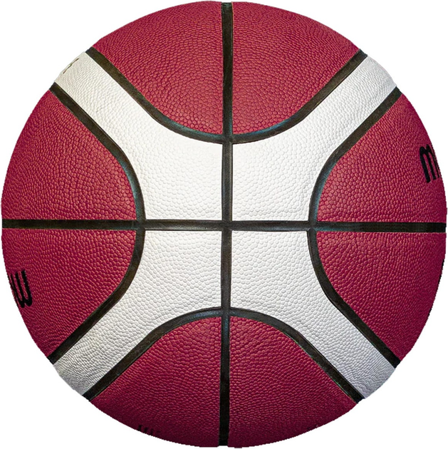 Баскетбольний м'яч Molten FIBA B6G3850 Коричневий (4570031010379) - зображення 4