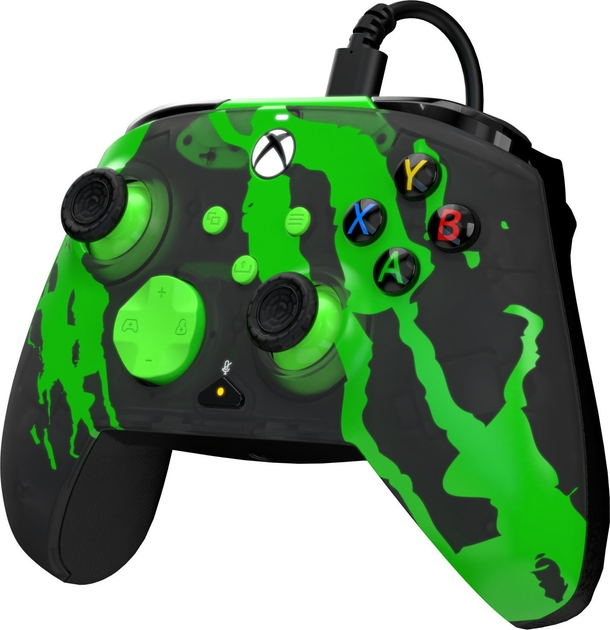 Kontroler przewodowy PDP Rematch Glow Advanced Jolt Green (049-023-JGR) - obraz 5