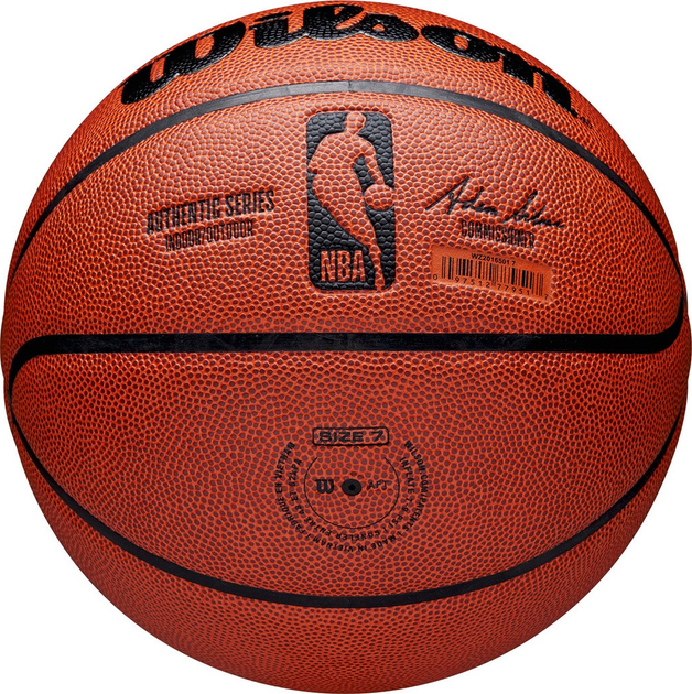 Баскетбольний м'яч Wilson WTB7200XB Authentic Помаранчевий (0097512779517) - зображення 5