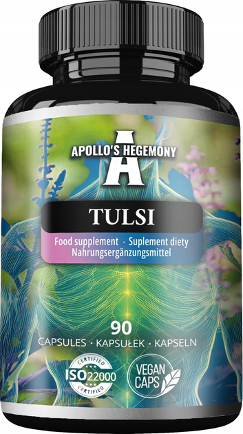 Suplement diety Apollo's Hegemony Tulsi 90 kapsułek (8721077931760) - obraz 1