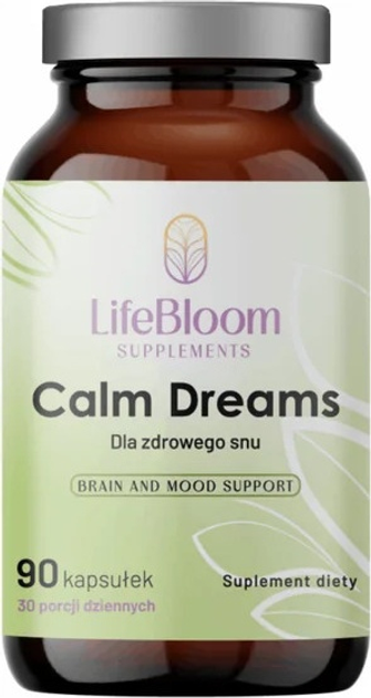 Дієтична добавка LifeBloom Calm Dreams 90 капсул (5905806912265) - зображення 1