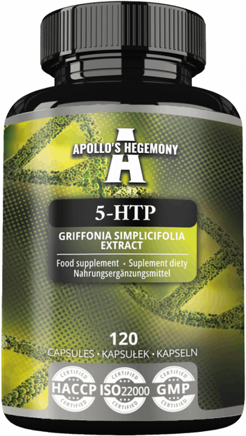 Suplement diety Apollo's Hegemony 5-HTP 120 kapsułek (8721077930992) - obraz 1