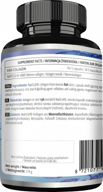 Suplement diety Apollo's Hegemony Fish Collagen 150 kapsułek (8721077930336) - obraz 3