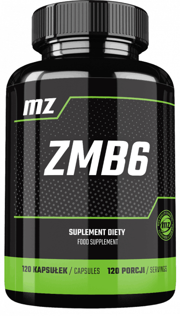 Suplement diety MZ ZMB6 120 kapsułek (5904873481322) - obraz 1
