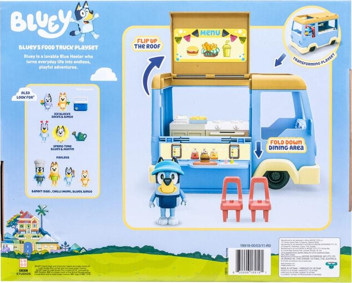 Zestaw do zabawy Moose Bluey Gastrotruck (630996189191) - obraz 5