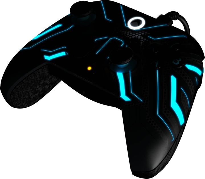 Kontroler przewodowy PDP Rematch Glow Advanced Titan Steel (049-023-TTST) - obraz 4