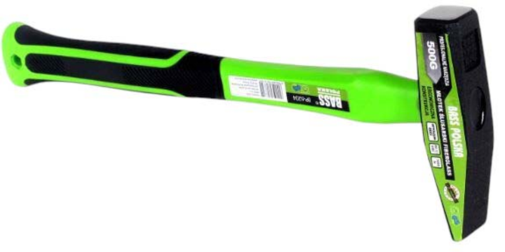 Młotek ślusarski Bass Polska fiberglass 500 g 6204 (5902067617755) - obraz 1