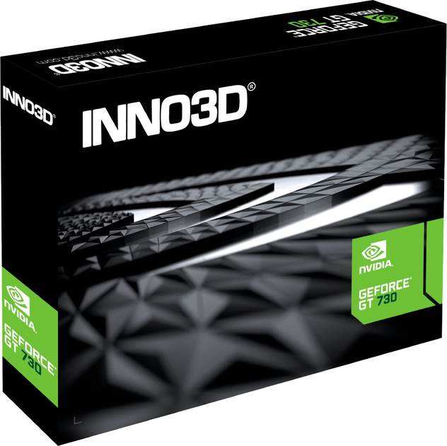 Karta graficzna INNO3D PCI-Ex GeForce GT 730 SDDR3 LP 4GB GDDR3 (64bit) (902/1600) (VGA, DVI, HDMI) (N73P-BSDV-M3BX) - obraz 2